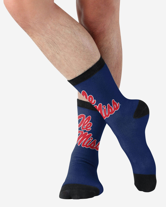 Ole Miss Rebels Primetime Socks FOCO - FOCO.com