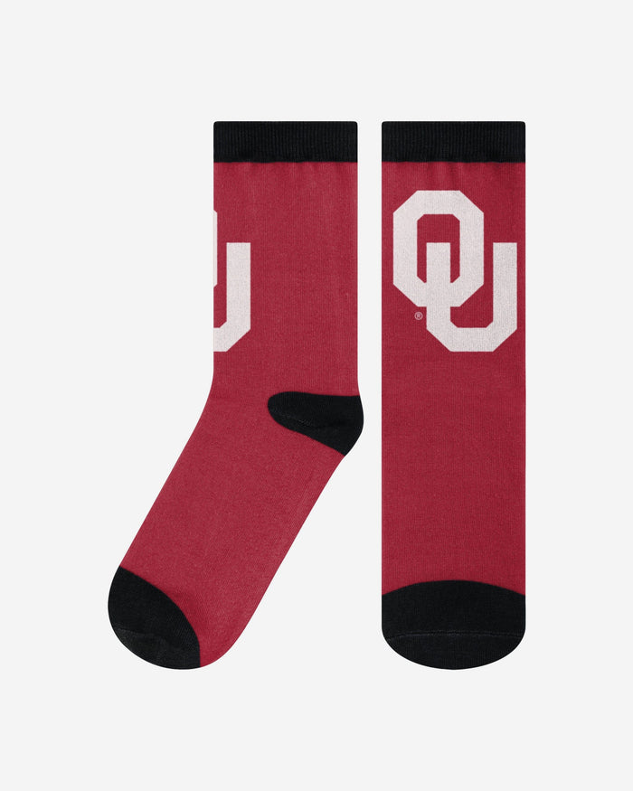 Oklahoma Sooners Primetime Socks FOCO S/M - FOCO.com