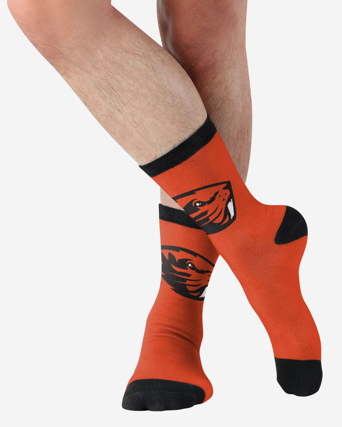 Oregon State Beavers Primetime Socks FOCO - FOCO.com