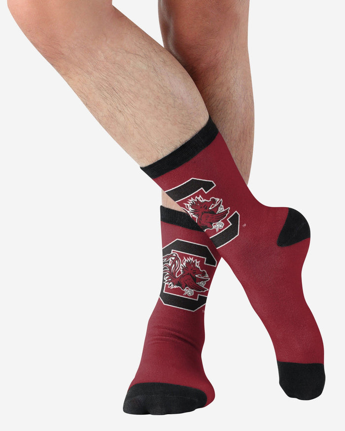 South Carolina Gamecocks Primetime Socks FOCO - FOCO.com