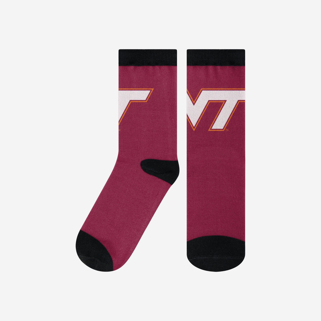 Virginia Tech Hokies Primetime Socks FOCO S/M - FOCO.com
