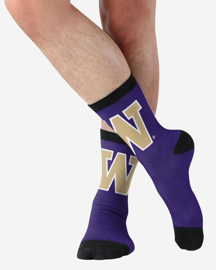 Washington Huskies Primetime Socks FOCO - FOCO.com