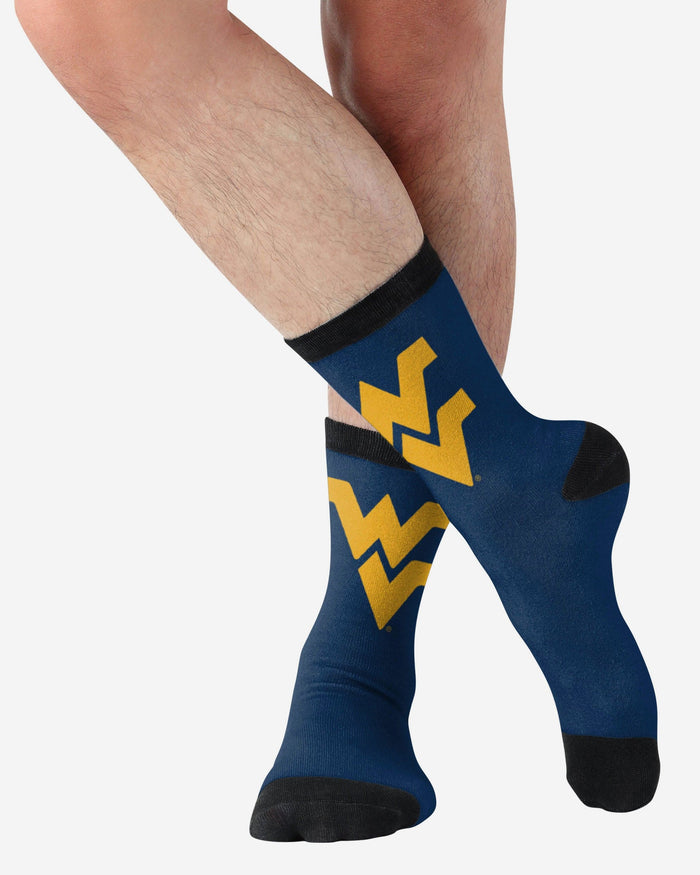 West Virginia Mountaineers Primetime Socks FOCO - FOCO.com
