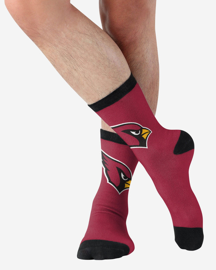 Arizona Cardinals Primetime Socks FOCO - FOCO.com