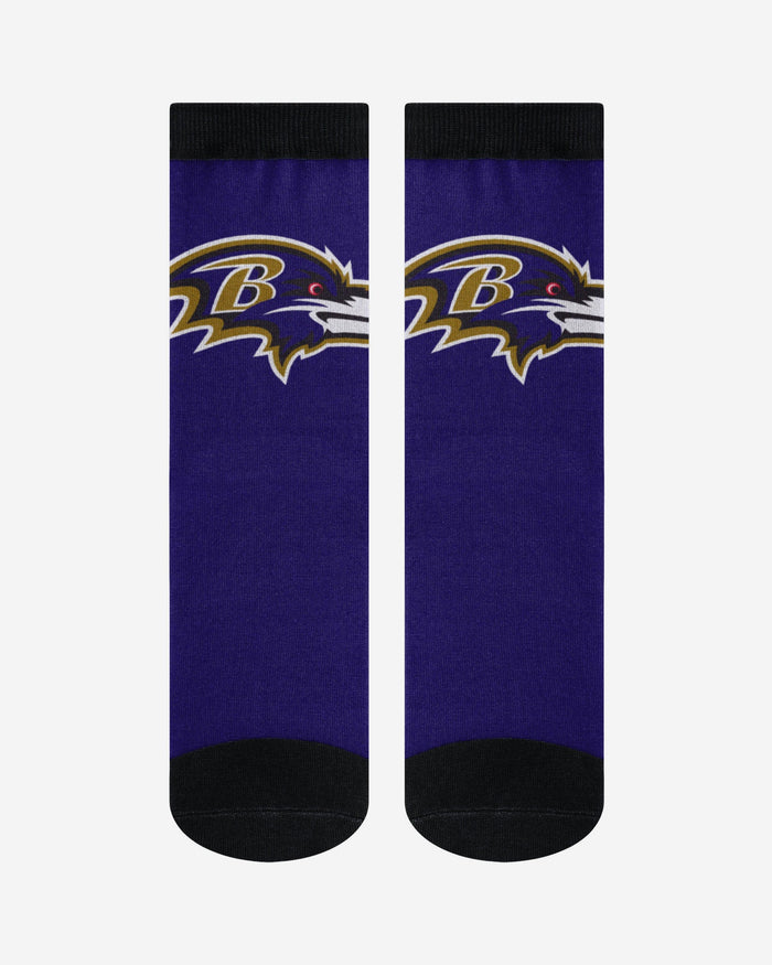 Baltimore Ravens Primetime Socks FOCO - FOCO.com