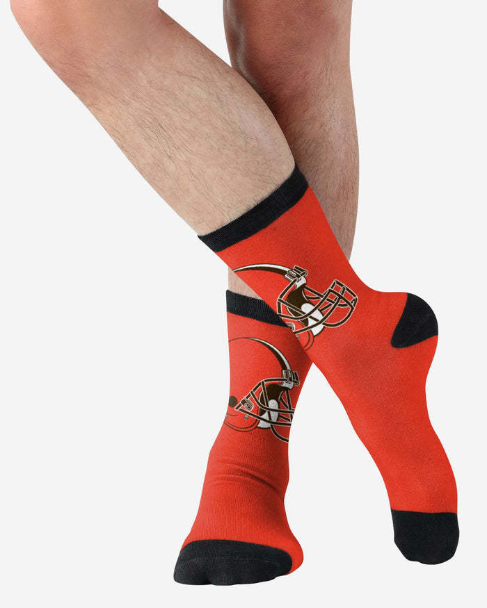 Cleveland Browns Primetime Socks FOCO - FOCO.com