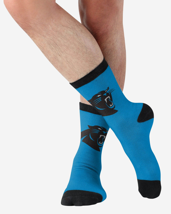 Carolina Panthers Primetime Socks FOCO - FOCO.com