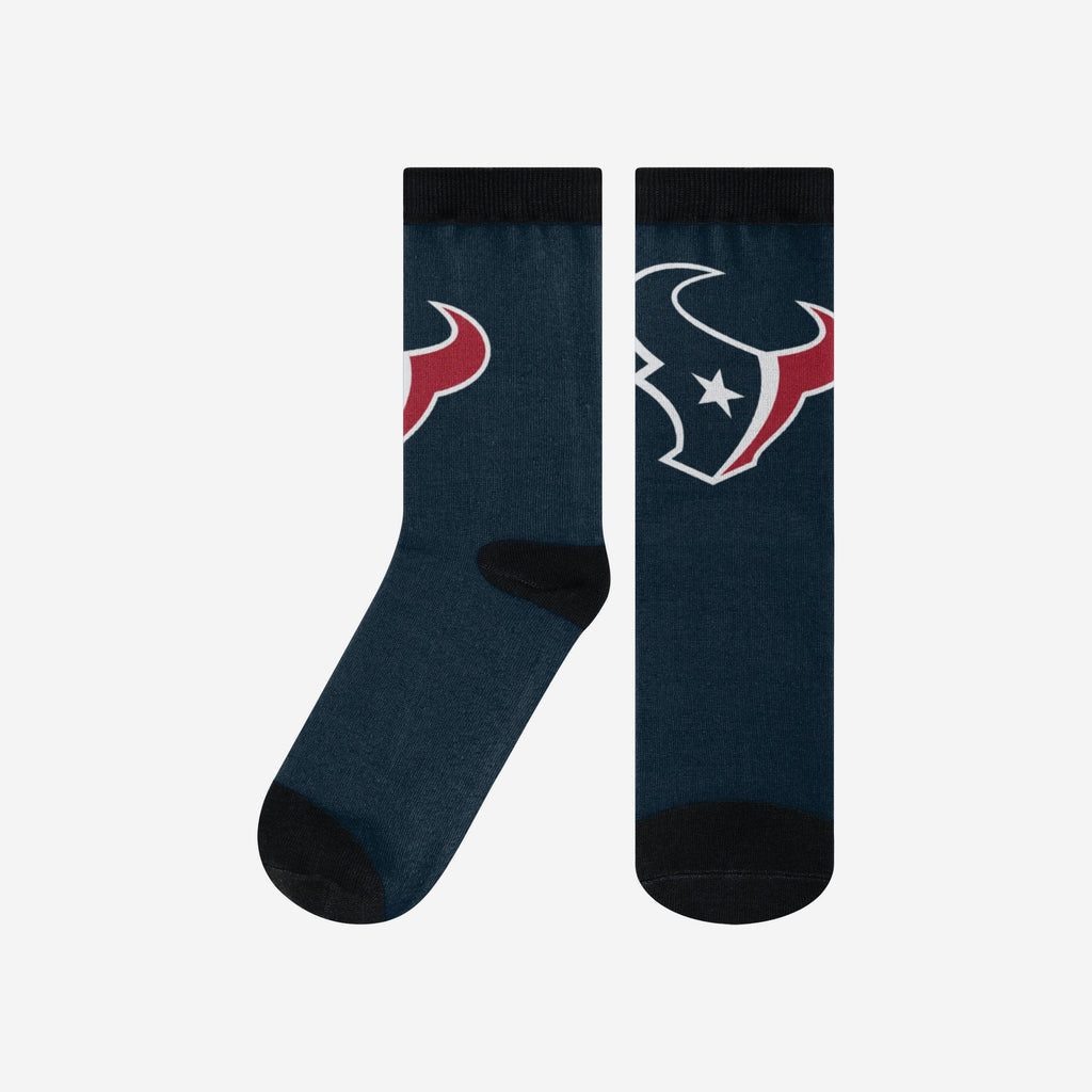 Houston Texans Primetime Socks FOCO L/XL - FOCO.com