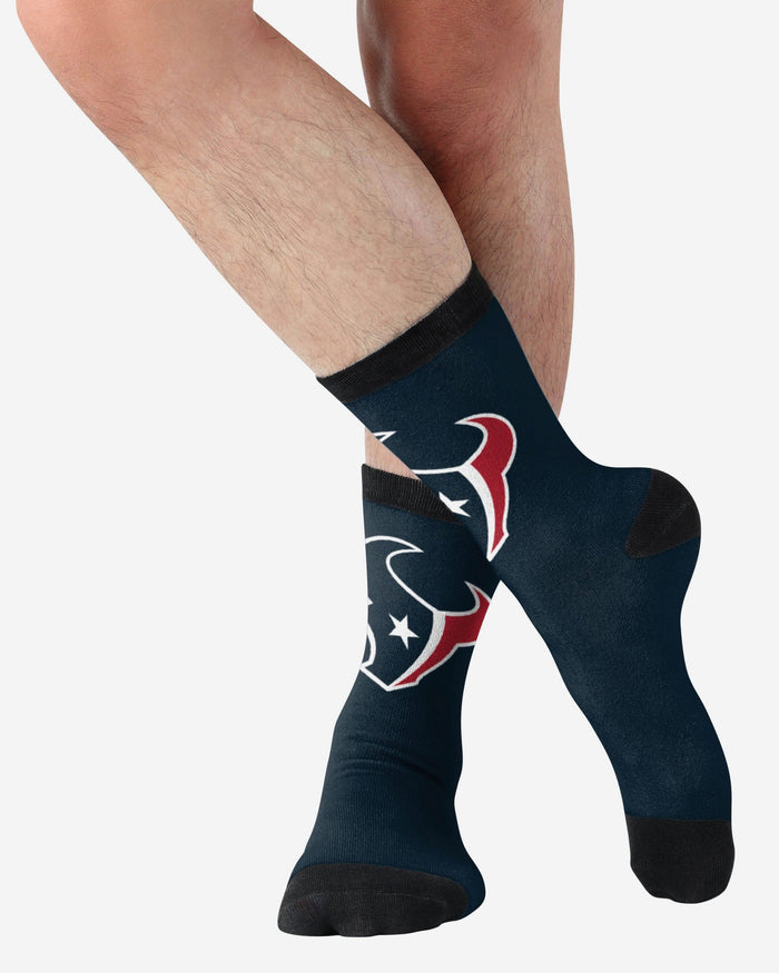 Houston Texans Primetime Socks FOCO - FOCO.com