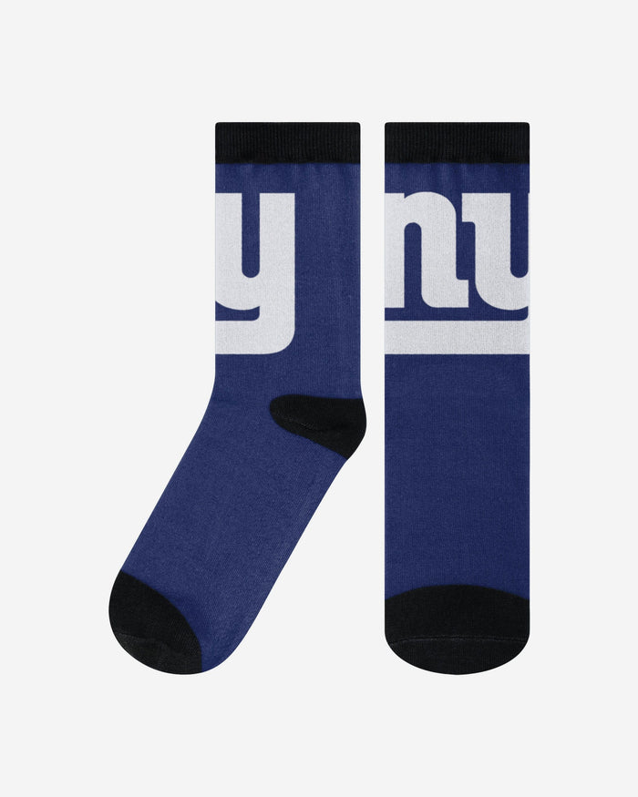 New York Giants Primetime Socks FOCO L/XL - FOCO.com