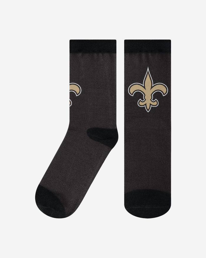 New Orleans Saints Primetime Socks FOCO L/XL - FOCO.com