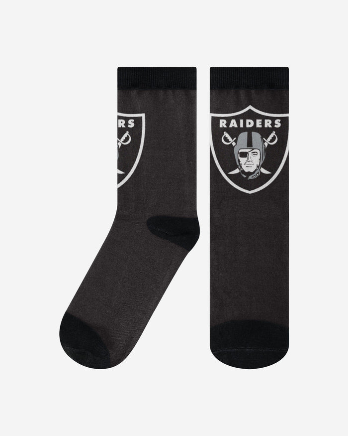 Las Vegas Raiders Primetime Socks FOCO L/XL - FOCO.com