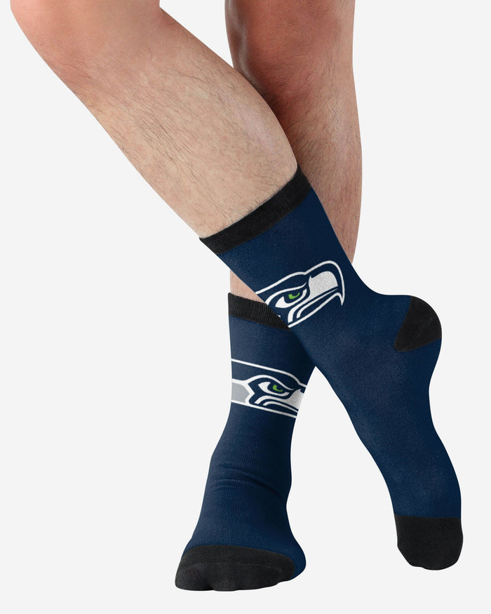 Seattle Seahawks Primetime Socks FOCO - FOCO.com