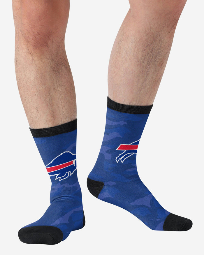 Buffalo Bills Printed Camo Socks FOCO - FOCO.com