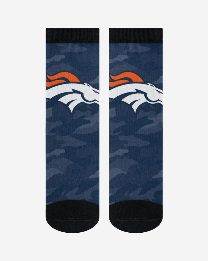 Denver Broncos Printed Camo Socks FOCO - FOCO.com