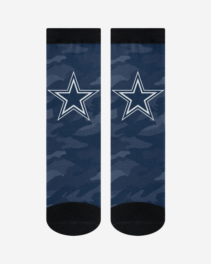 Dallas Cowboys Printed Camo Socks FOCO - FOCO.com
