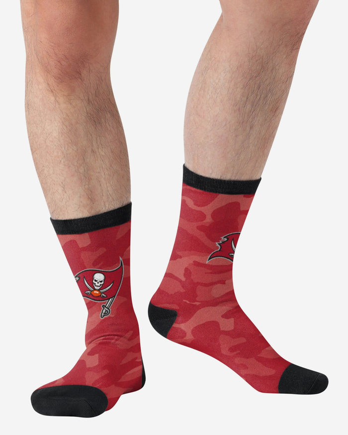Tampa Bay Buccaneers Printed Camo Socks FOCO - FOCO.com