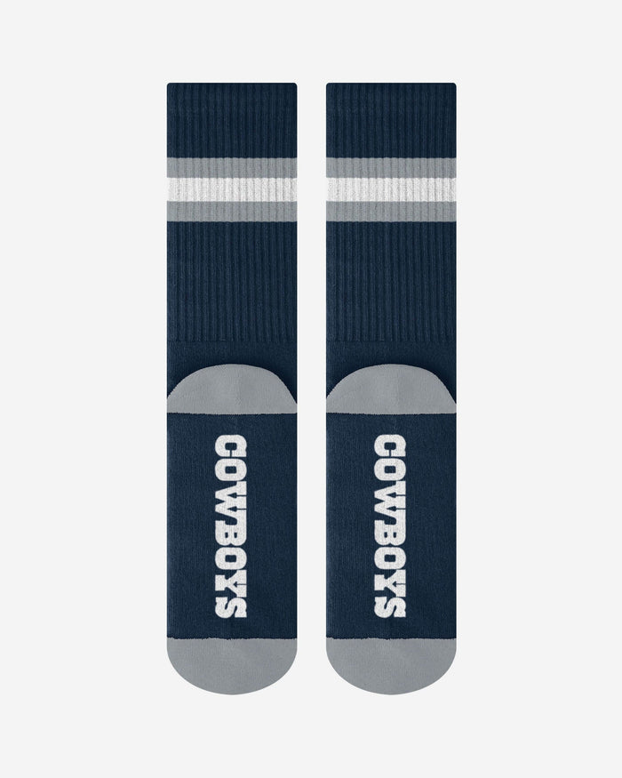 Dallas Cowboys Team Stripe Crew Socks FOCO - FOCO.com