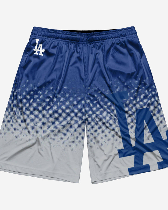 Los Angeles Dodgers Gradient Polyester Shorts FOCO - FOCO.com