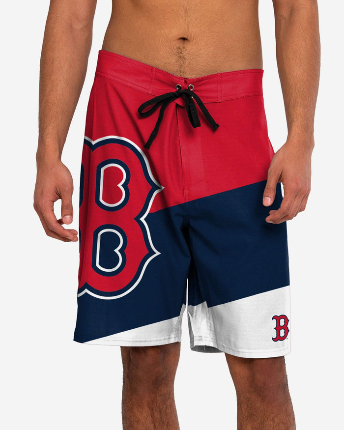 Boston Red Sox Color Dive Boardshorts FOCO S - FOCO.com