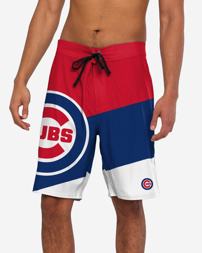 Chicago Cubs Color Dive Boardshorts FOCO S - FOCO.com