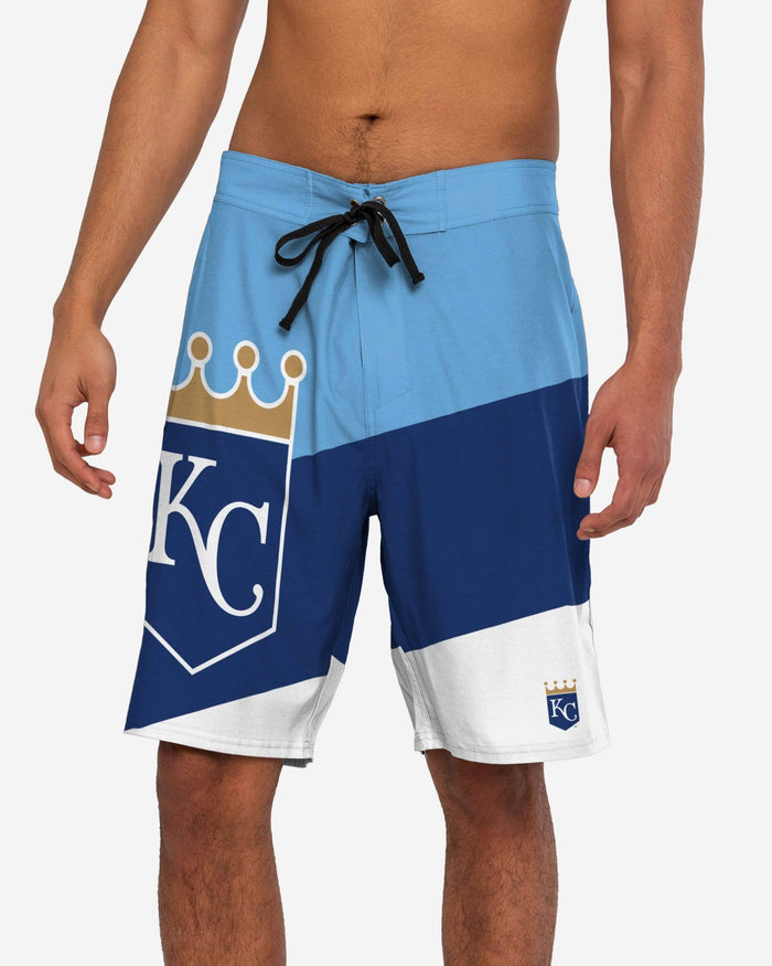 Kansas City Royals Color Dive Boardshorts FOCO S - FOCO.com
