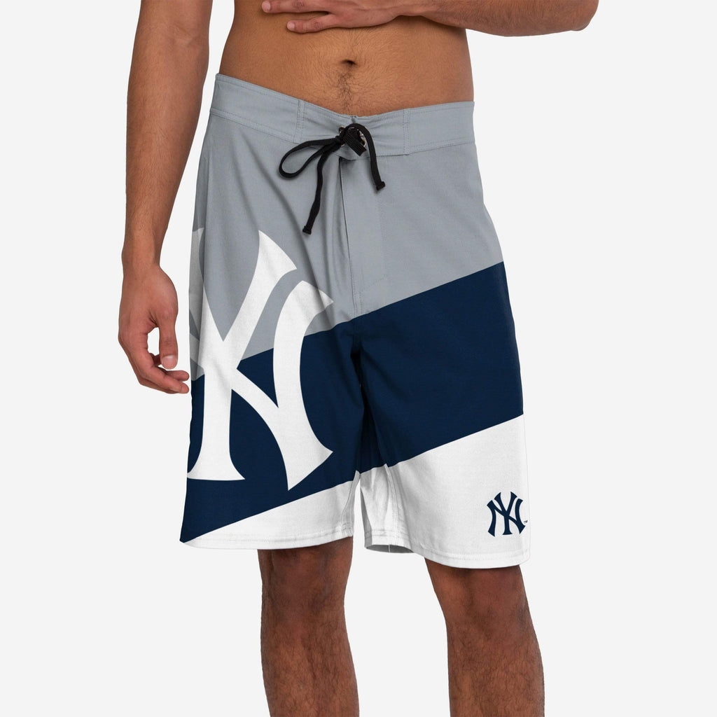New York Yankees Color Dive Boardshorts FOCO S - FOCO.com