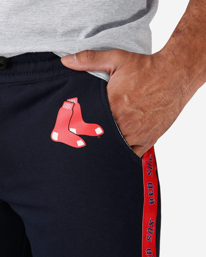 Boston Red Sox Lazy Lounge Fleece Shorts FOCO - FOCO.com