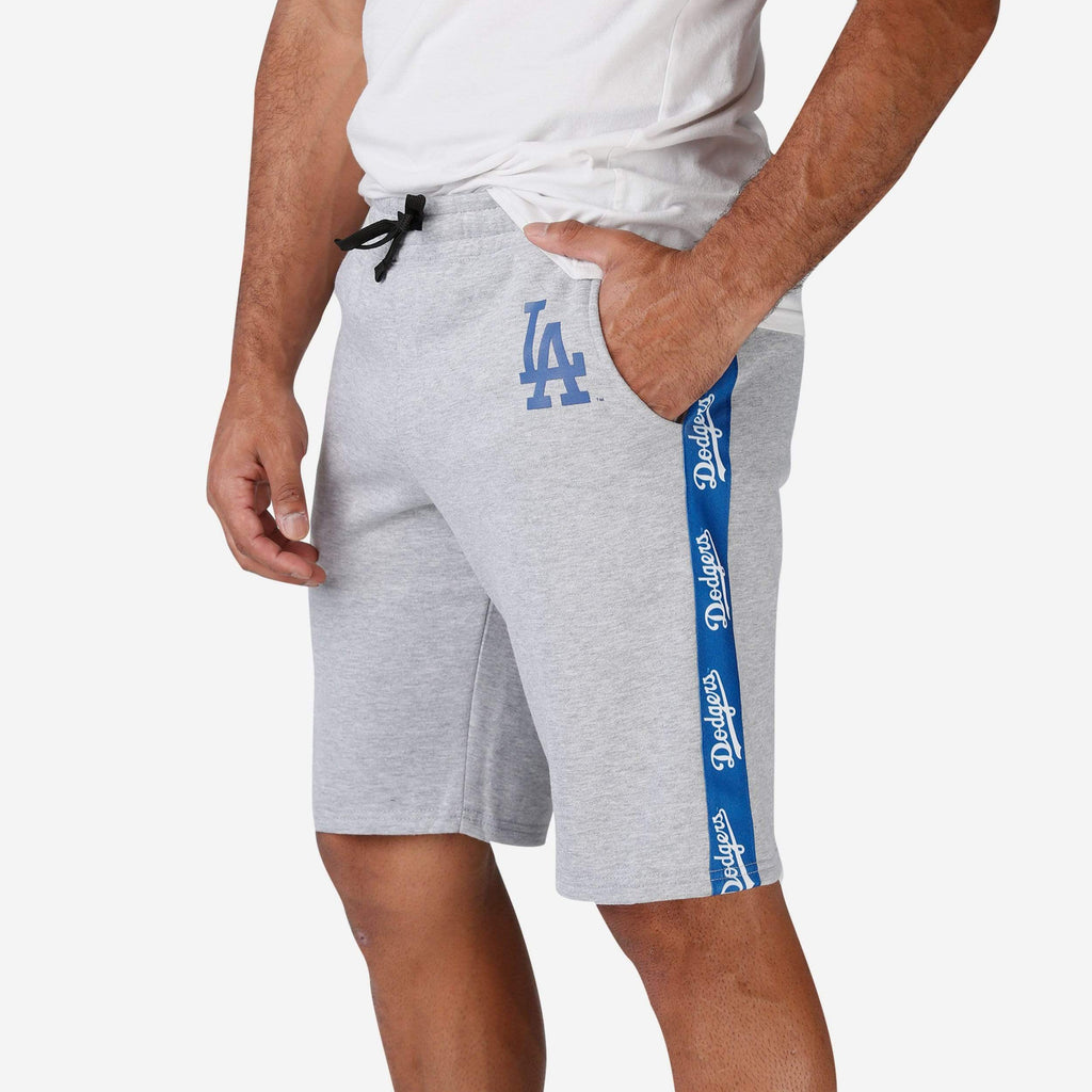 Los Angeles Dodgers Lazy Lounge Fleece Shorts FOCO S - FOCO.com