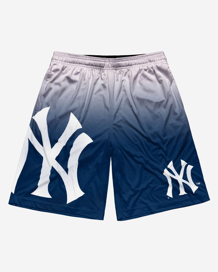 New York Yankees Gradient Big Logo Training Shorts FOCO - FOCO.com