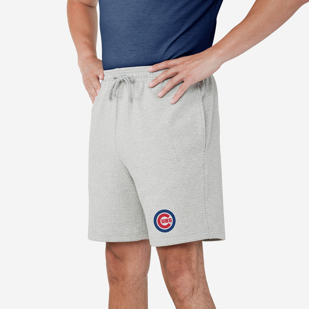 Chicago Cubs Gray Woven Shorts FOCO S - FOCO.com