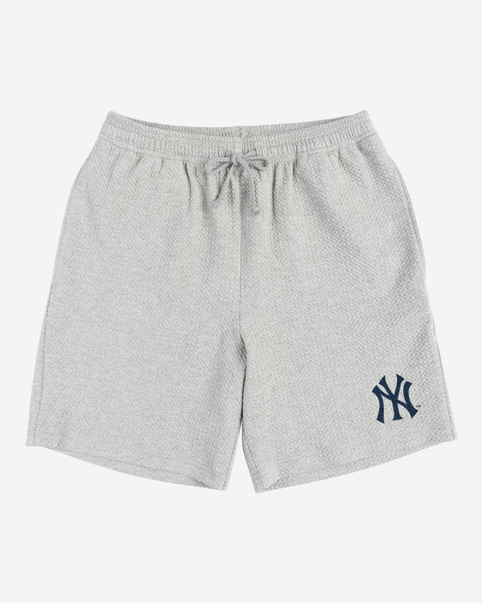 New York Yankees Gray Woven Shorts FOCO - FOCO.com