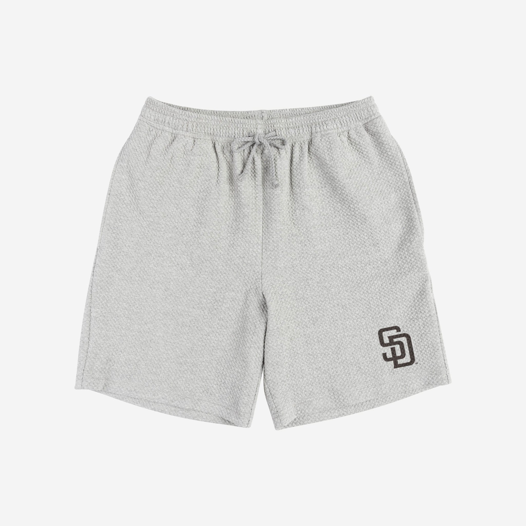 San Diego Padres Gray Woven Shorts FOCO