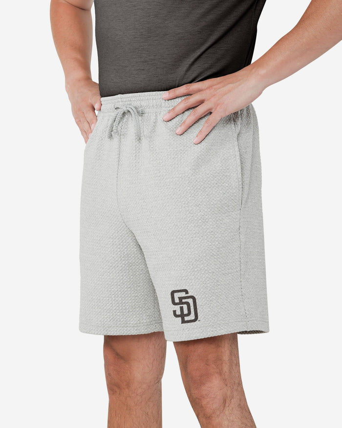San Diego Padres Gray Woven Shorts FOCO S - FOCO.com