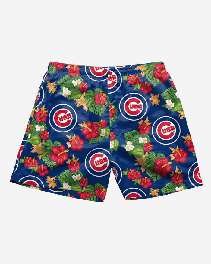 Chicago Cubs Floral Swimming Trunks FOCO - FOCO.com