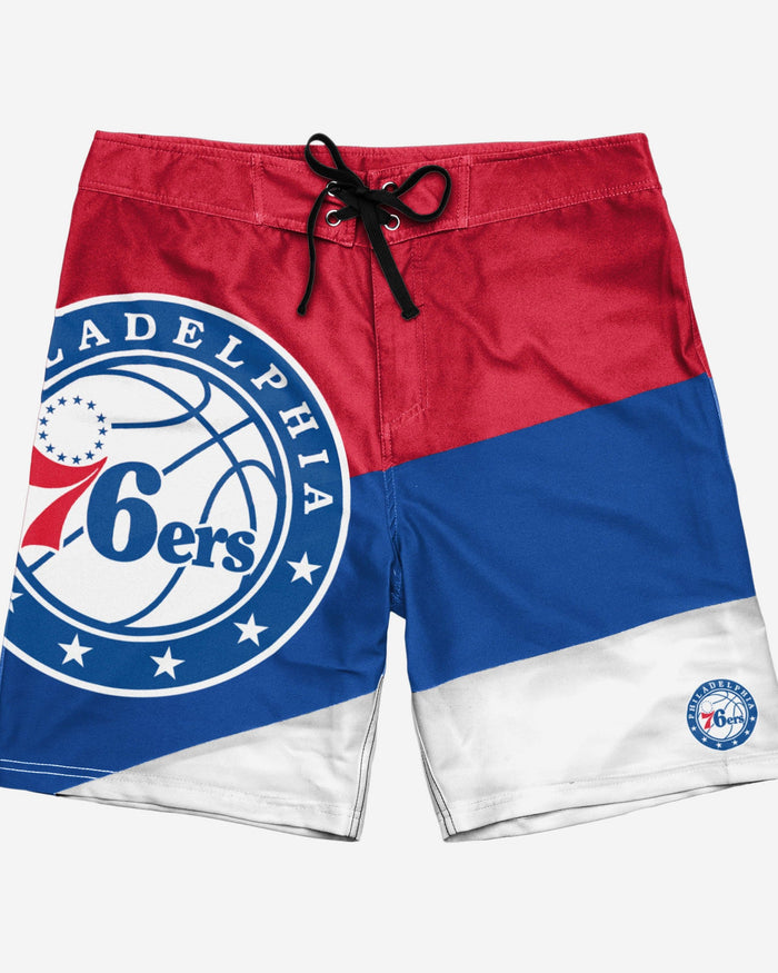 Philadelphia 76ers Color Dive Boardshorts FOCO - FOCO.com