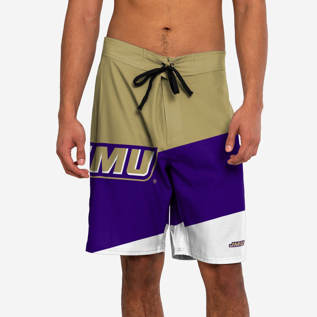 James Madison Dukes Color Dive Boardshorts FOCO S - FOCO.com