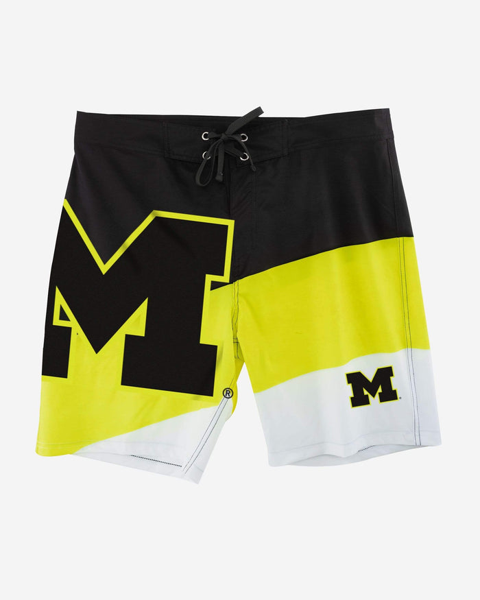 Michigan Wolverines Highlights Boardshorts FOCO - FOCO.com