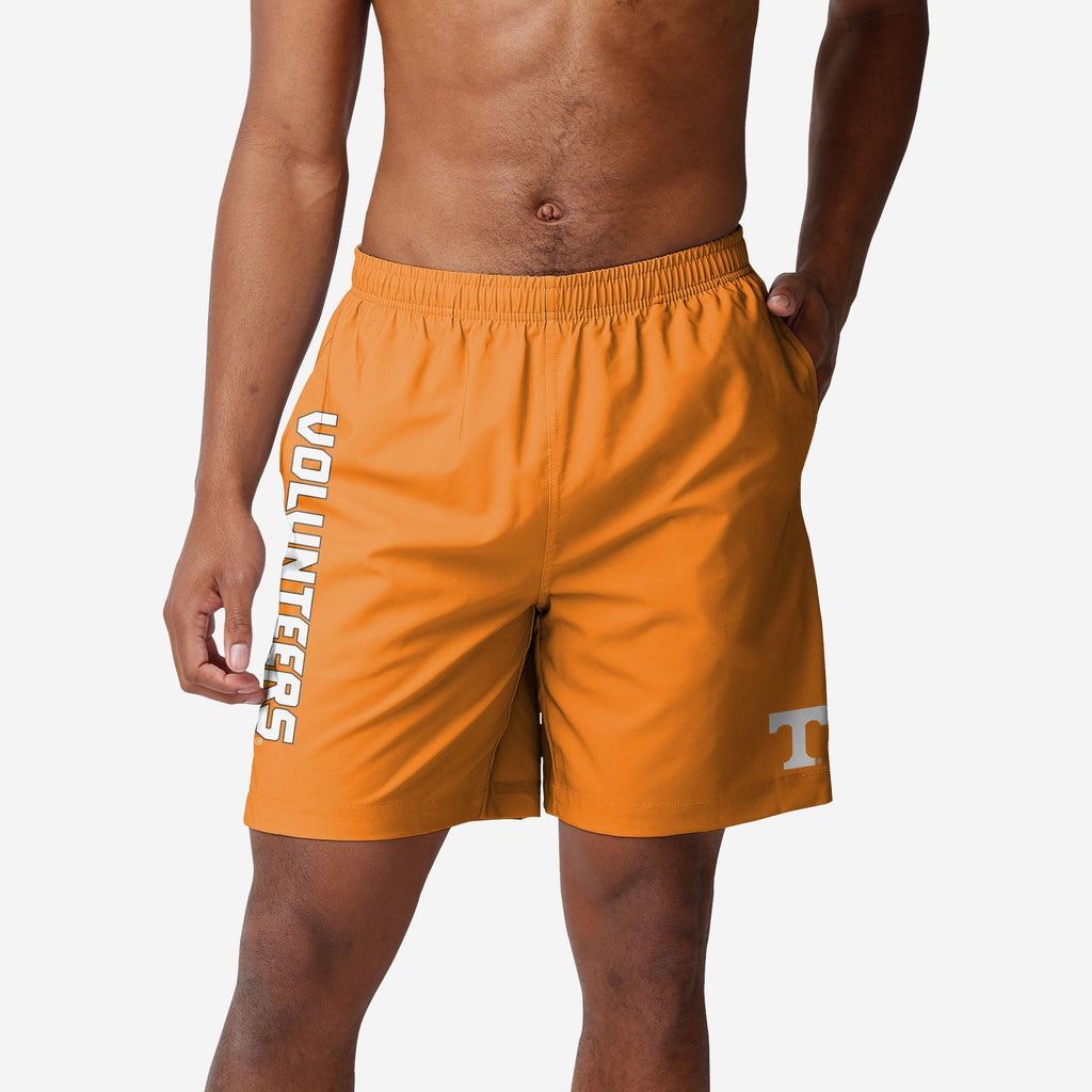 Tennessee Volunteers Solid Wordmark Traditional Swimming Trunks FOCO S - FOCO.com