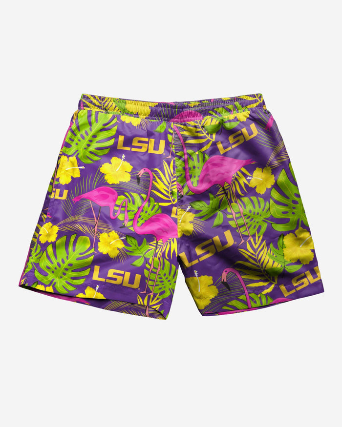 LSU Tigers Highlights Swimming Trunks FOCO - FOCO.com