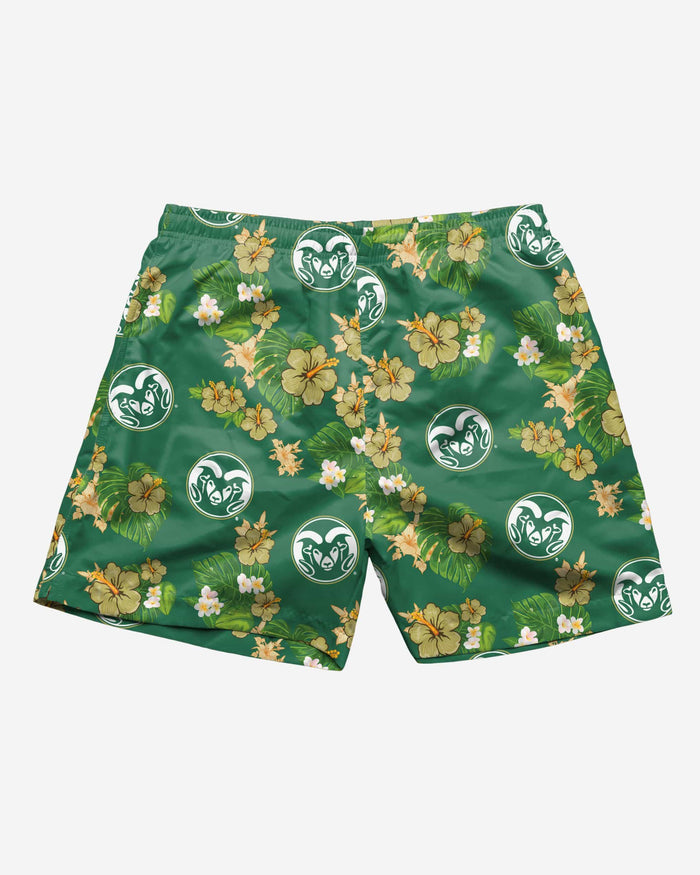 Colorado State Rams Floral Swimming Trunks FOCO - FOCO.com