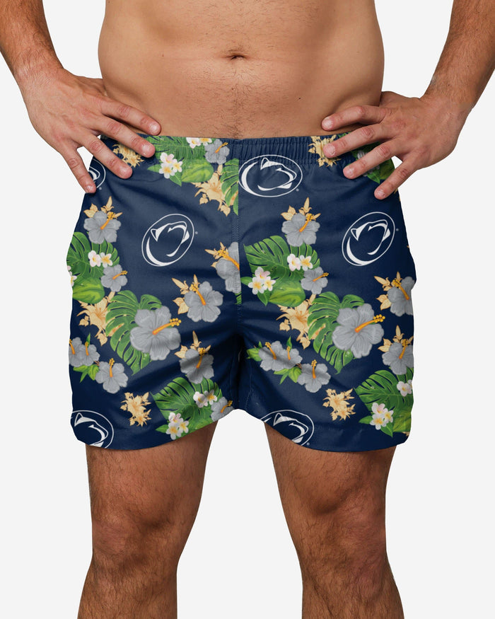 Penn State Nittany Lions Floral Swimming Trunks FOCO S - FOCO.com
