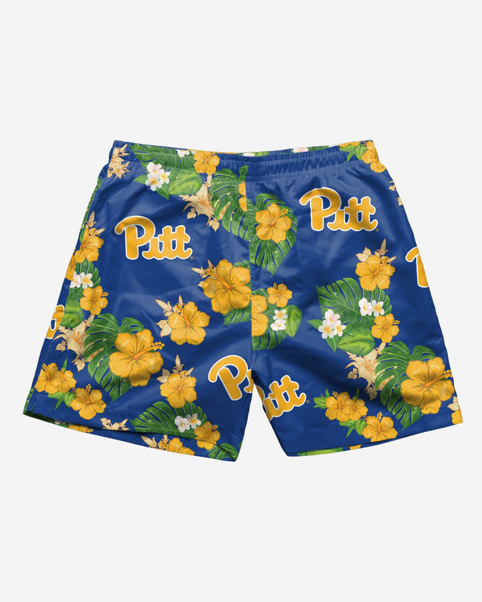 Pittsburgh Panthers Floral Swimming Trunks FOCO - FOCO.com
