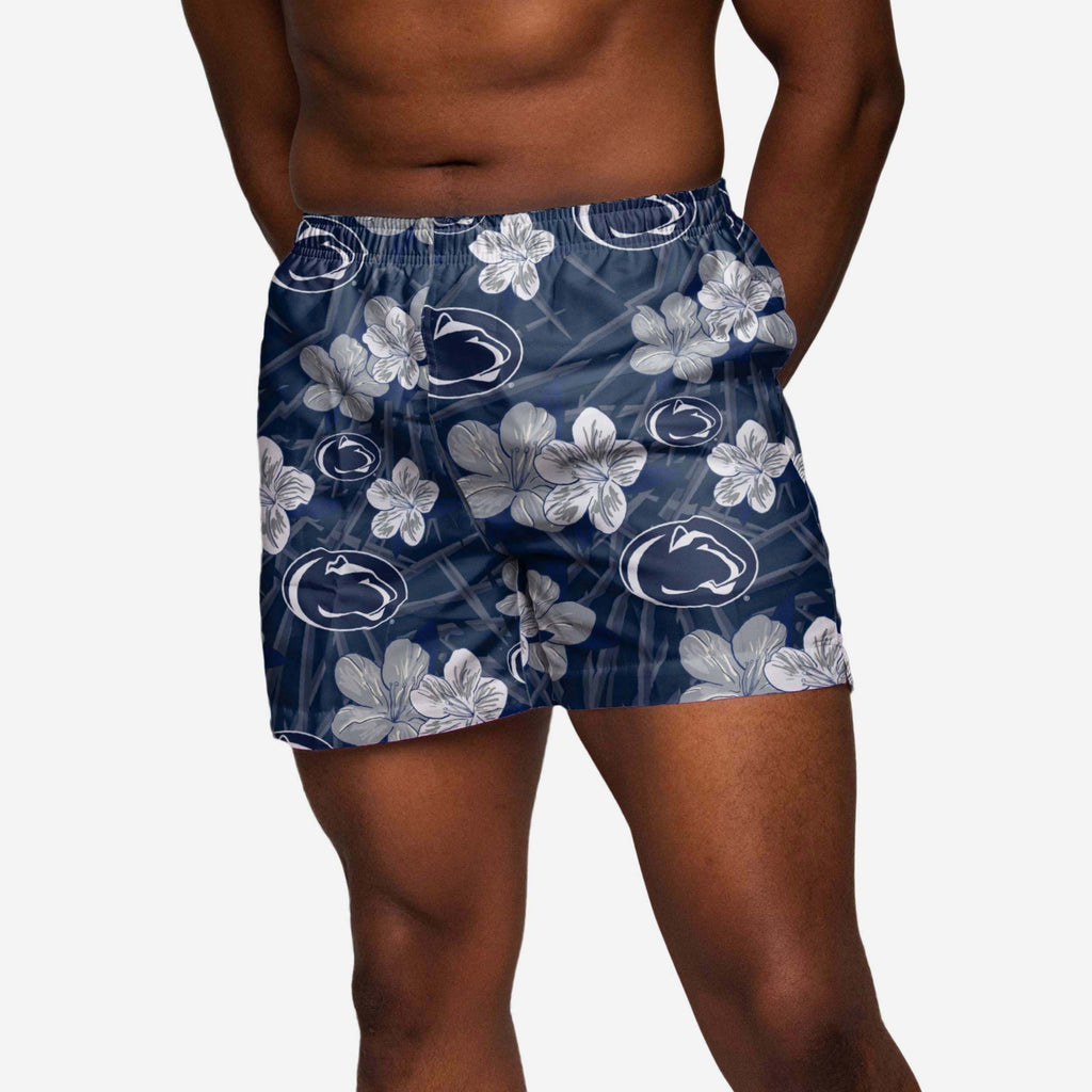 Penn State Nittany Lions Hibiscus Swimming Trunks FOCO S - FOCO.com