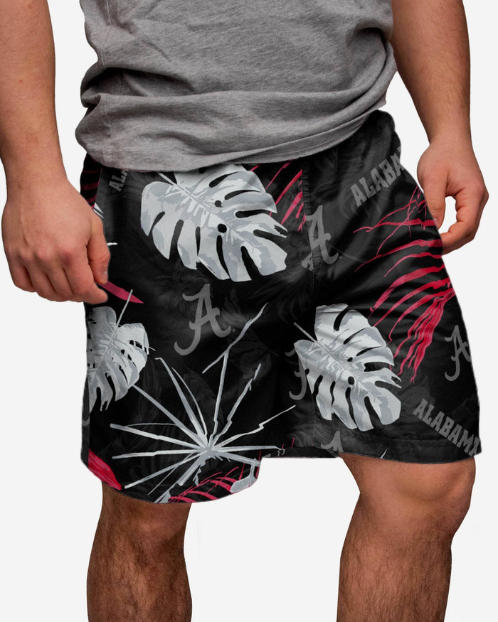 Alabama Crimson Tide Neon Palm Shorts FOCO S - FOCO.com