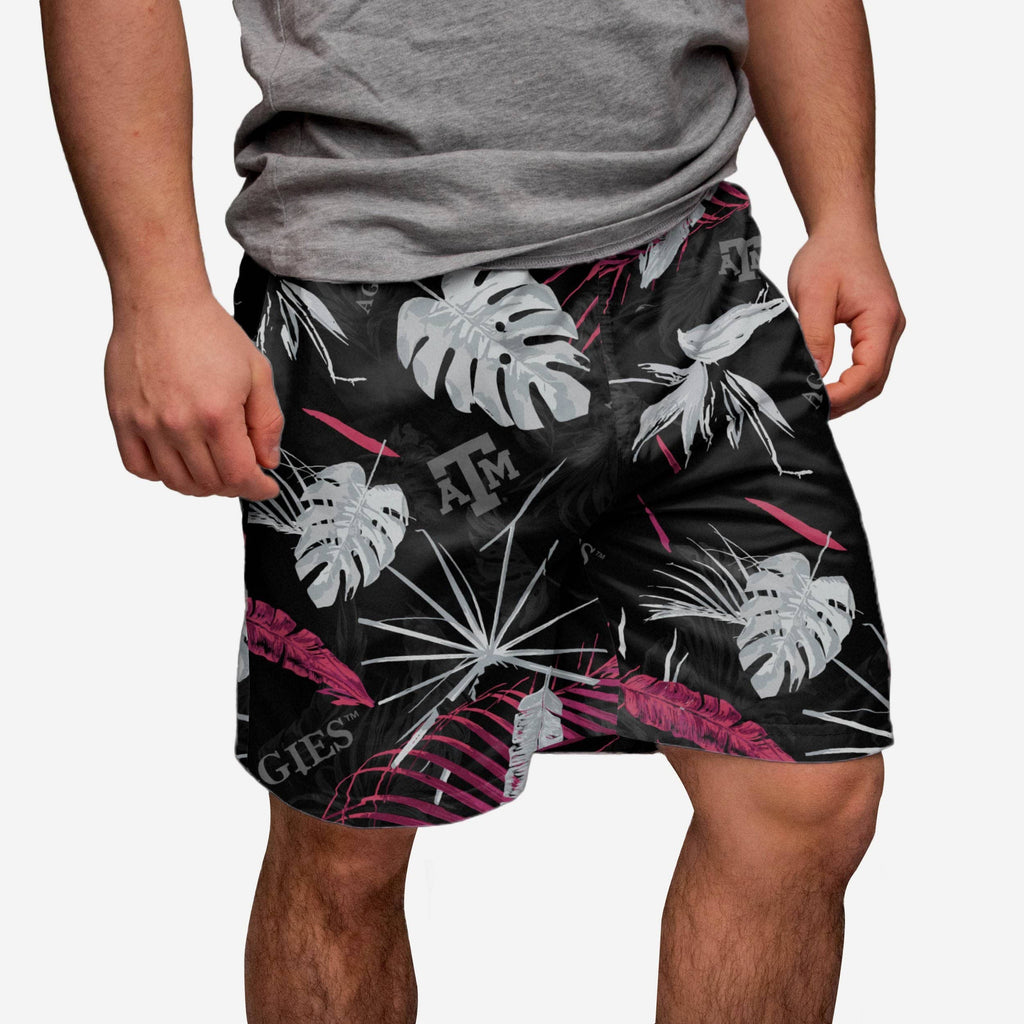 Texas A&M Aggies Neon Palm Shorts FOCO S - FOCO.com