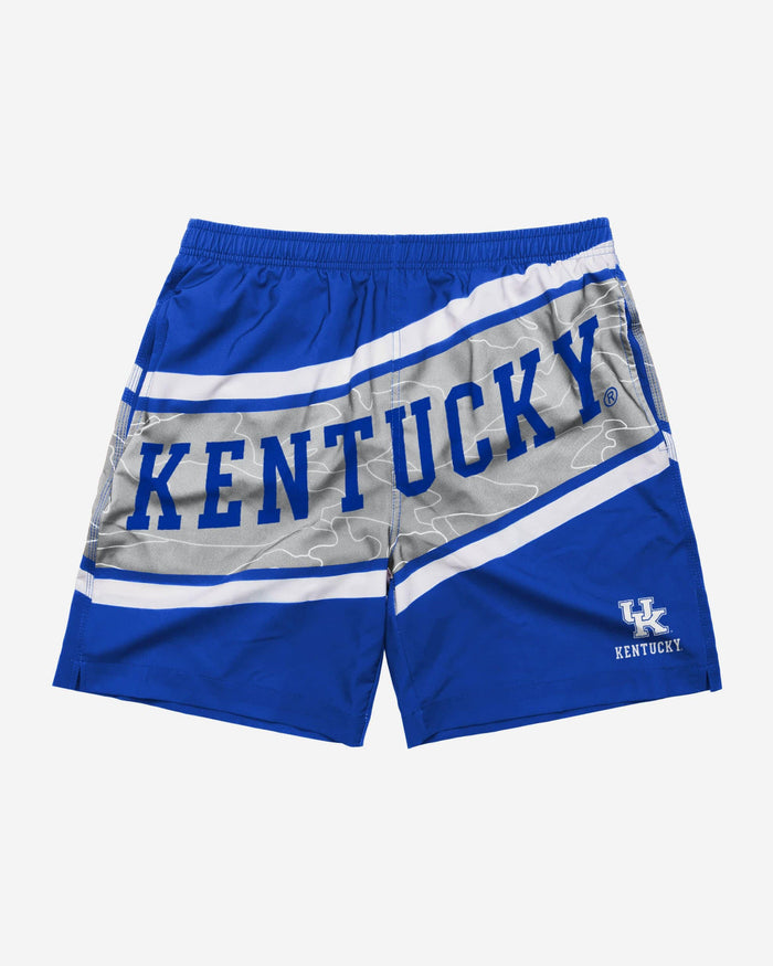 Kentucky Wildcats Big Wordmark Swimming Trunks FOCO - FOCO.com