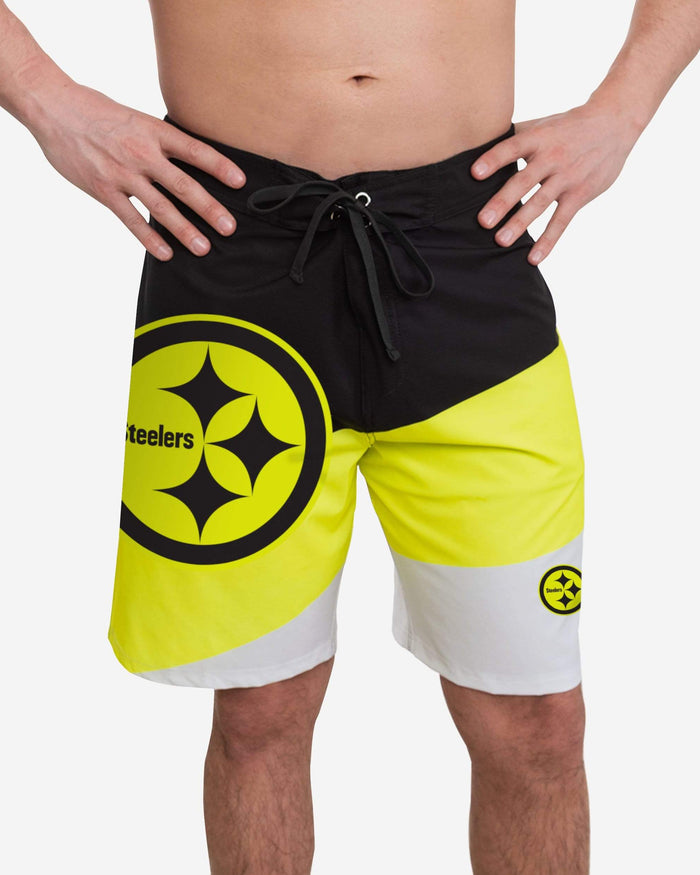 Pittsburgh Steelers Highlights Boardshorts FOCO S - FOCO.com