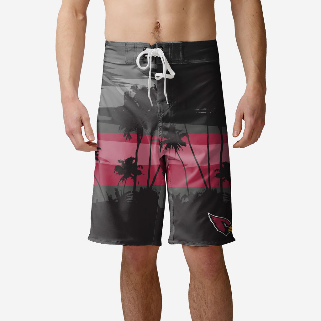 Arizona Cardinals Sunset Boardshorts FOCO S - FOCO.com