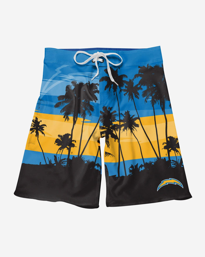 Los Angeles Chargers Sunset Boardshorts FOCO - FOCO.com